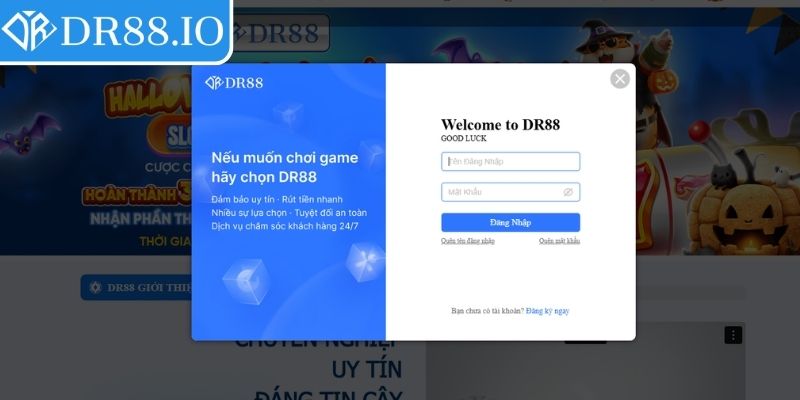 Đăng nhập DR88 – Hướng Dẫn Chi Tiết Từng Bước Thao Tác 1 Truy cập vào trang chủ DR88