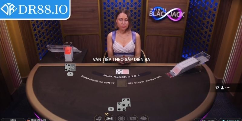 Sảnh Evolution DR88 – Game Mang Trải Nghiệm Hấp Dẫn 2 Blackjack tại sảnh Evolution DR88