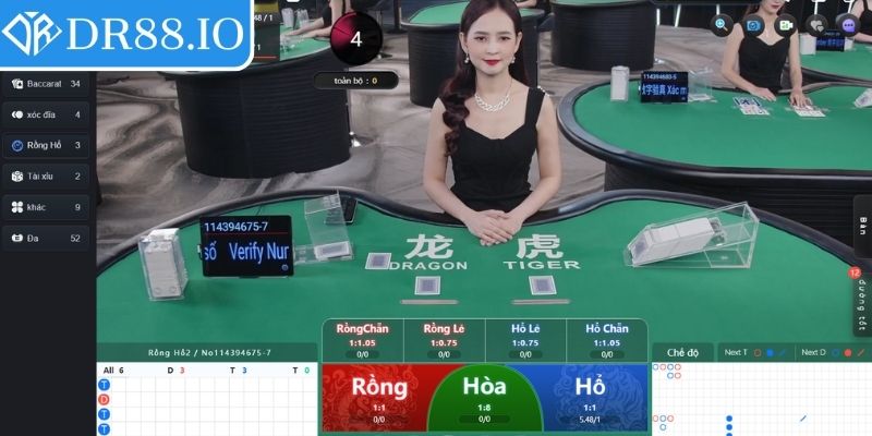 WM Sexy Casino DR88 – Sảnh Giải Trí Đỉnh Cao Chất Lượng 2 Rồng Hổ trò chơi tốc độ cao
